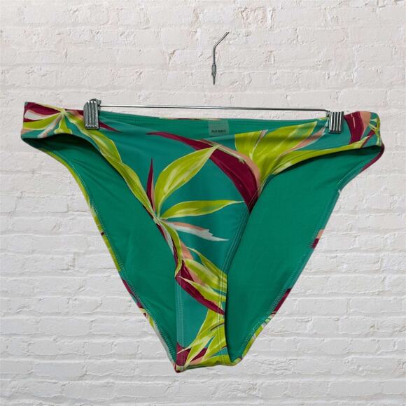 Old Navy Women's Green Rashguard Long Sleeve Swim Top and Matching Bottoms Large - Picture 9 of 12